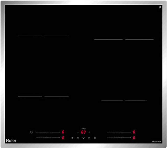 Встраиваемая варочная панель индукционная Haier HHY-Y64SFB черный, купить в Москве, цены в интернет-магазинах на Мегамаркет