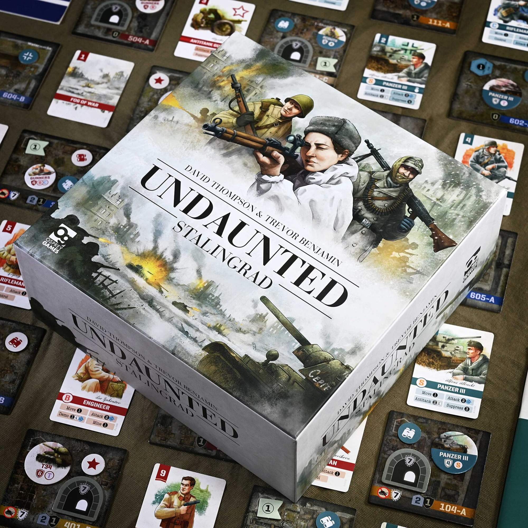 Настольная игра Osprey Games Undaunted Stalingrad на английском языке –  характеристики на Мегамаркет