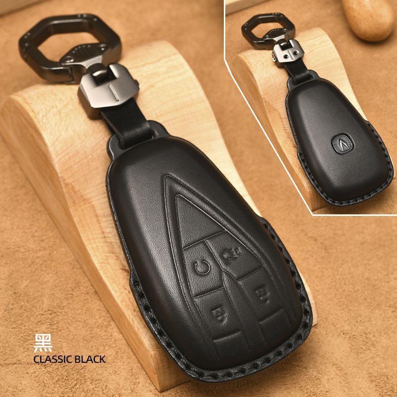 Чехол кожаный для ключа Changan 2020+ - купить в Meji, цена на Мегамаркет