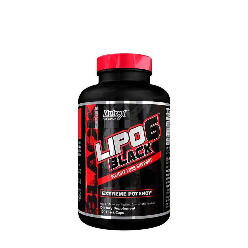 Nutrex Lipo-6 Black INTL, 120 капс - купить в Москве, цены на Мегамаркет | 100055706280