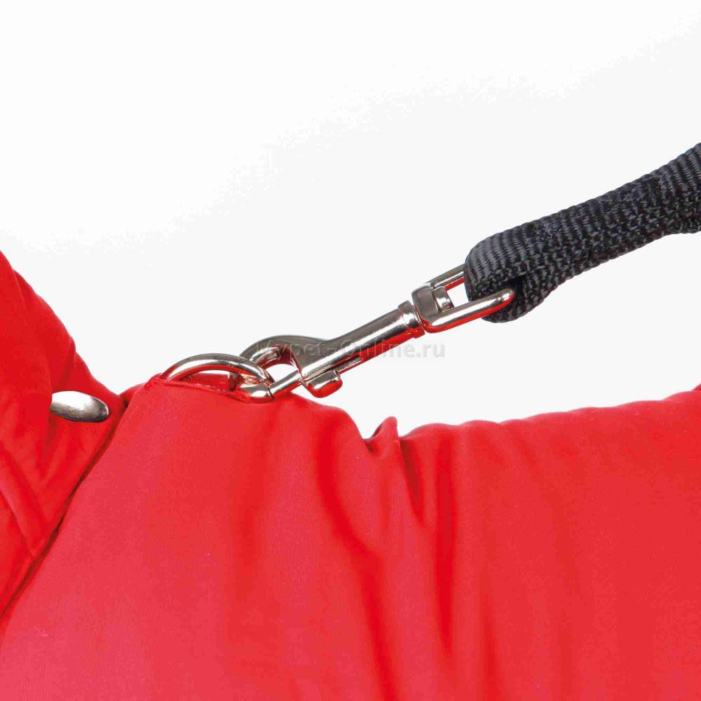 Куртка для собак TRIXIE Palermo, унисекс, красный, S, длина спины 40 см
