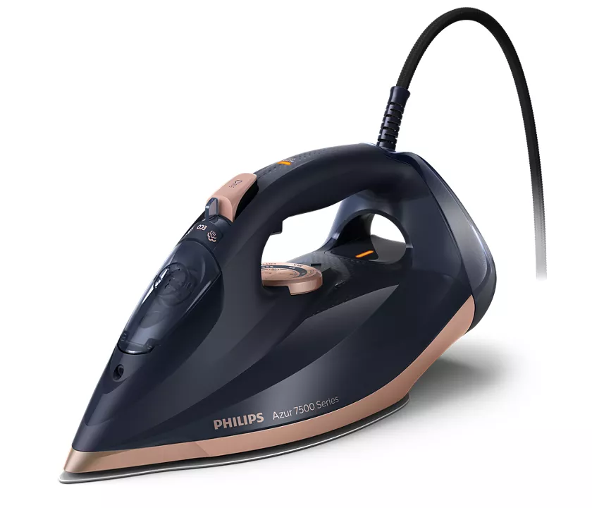 Утюг Philips dst7510/80 золотистый, синий - купить в El-Store(Восток) , цена на Мегамаркет