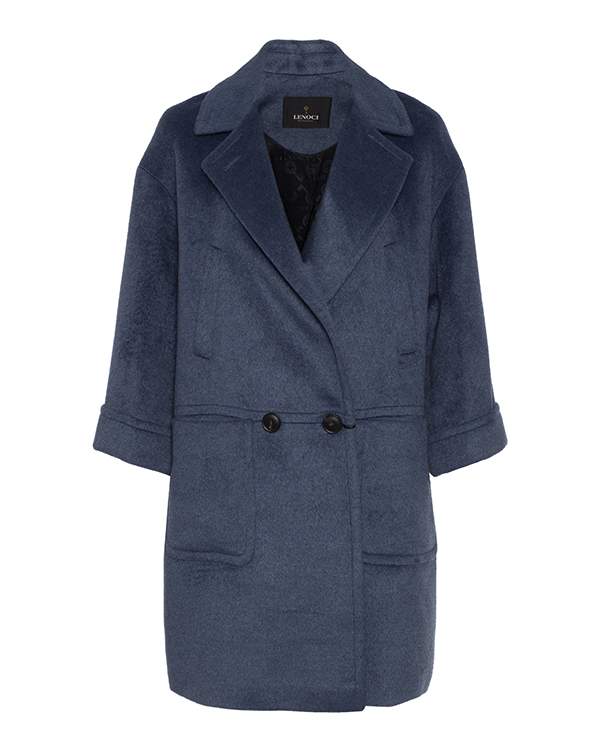 Пальто женское LENOCI 2020L95-640 синее 40