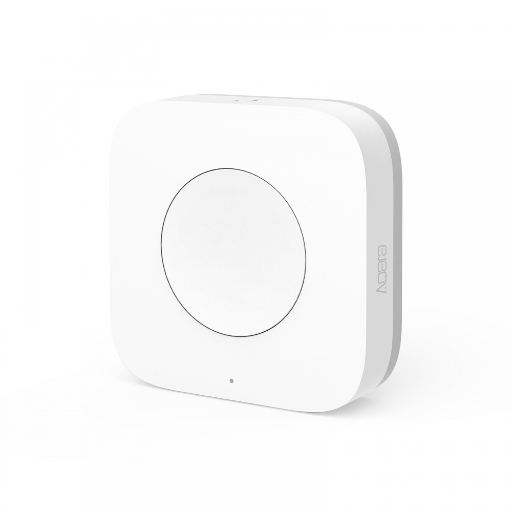 Беспроводной мини-выключатель Aqara Wireless Mini Switch (WXKG11LM) - 2шт -  купить в Москве, цены на Мегамаркет