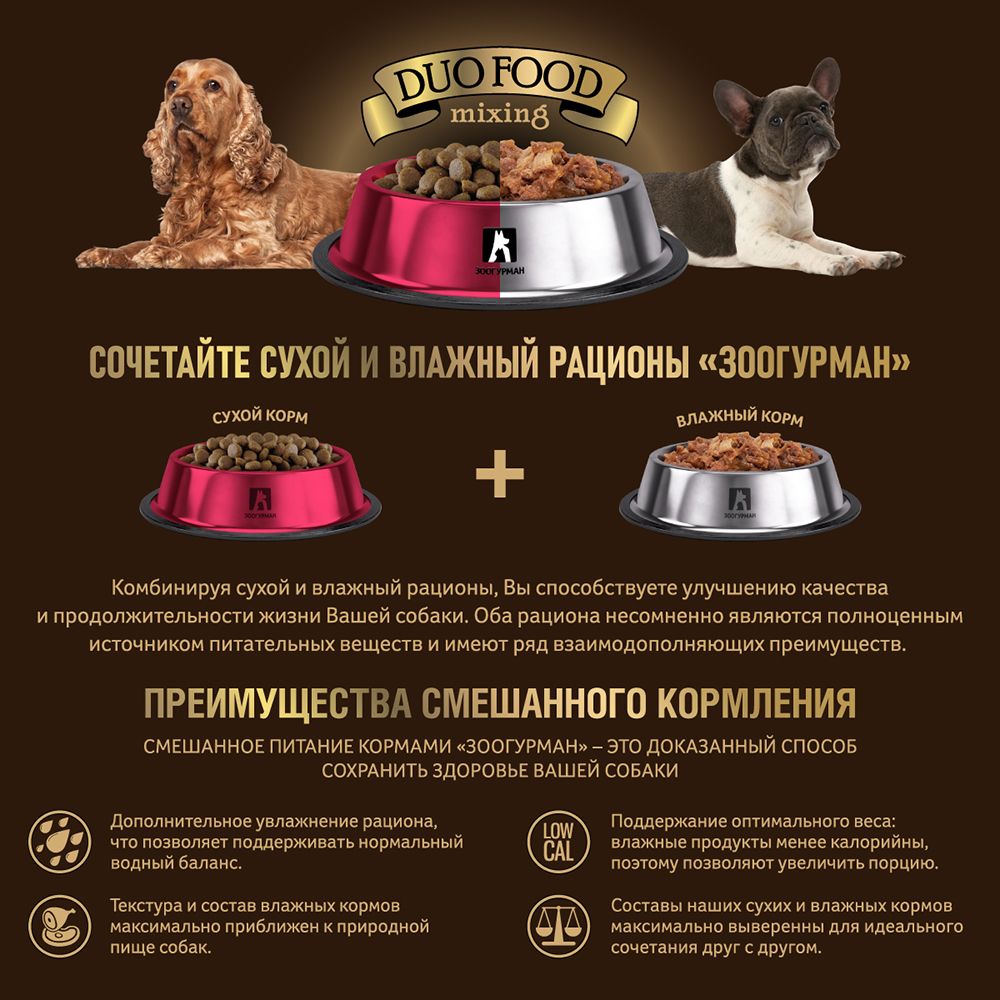 Купить сухой корм для собак Zoogurman Special line, белая рыба с рисом, 10  кг, цены на Мегамаркет | Артикул: 600009965604