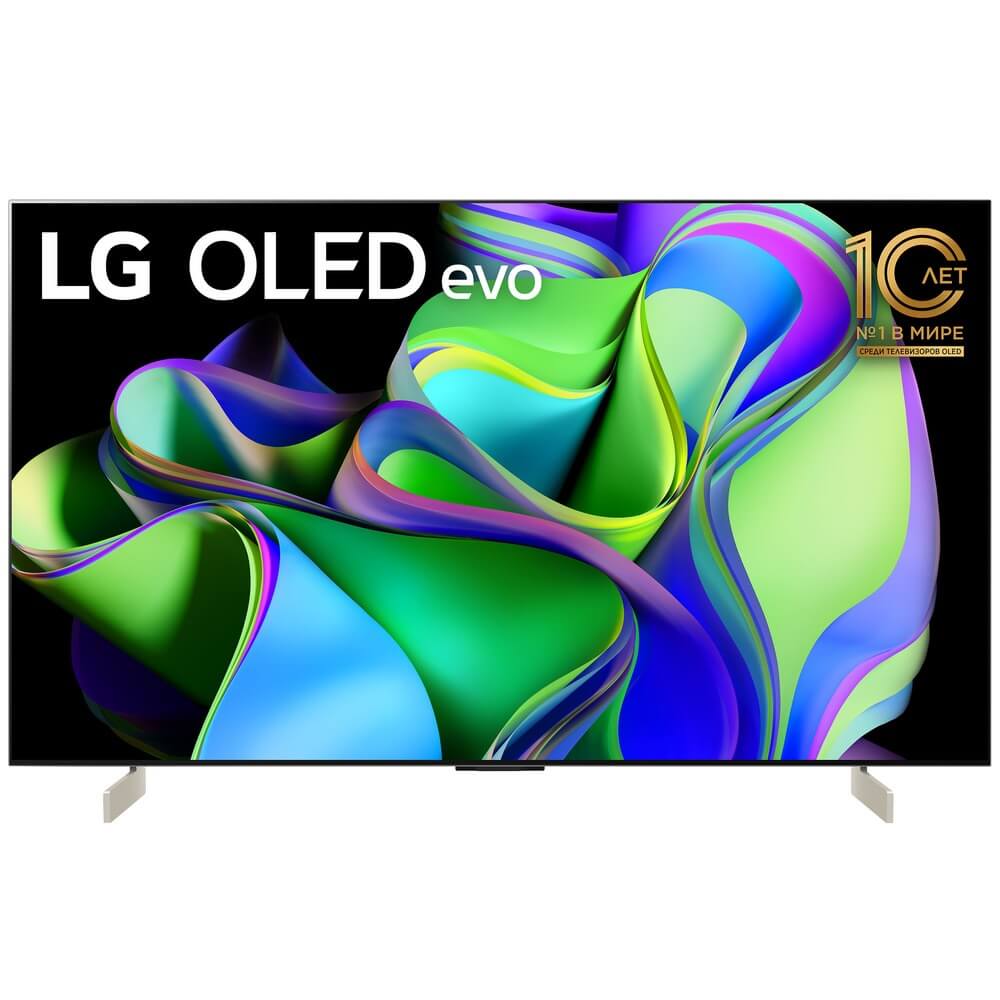Телевизор LG OLED42C3RLA, 42"(105 см), UHD 4K, купить в Москве, цены в интернет-магазинах на Мегамаркет