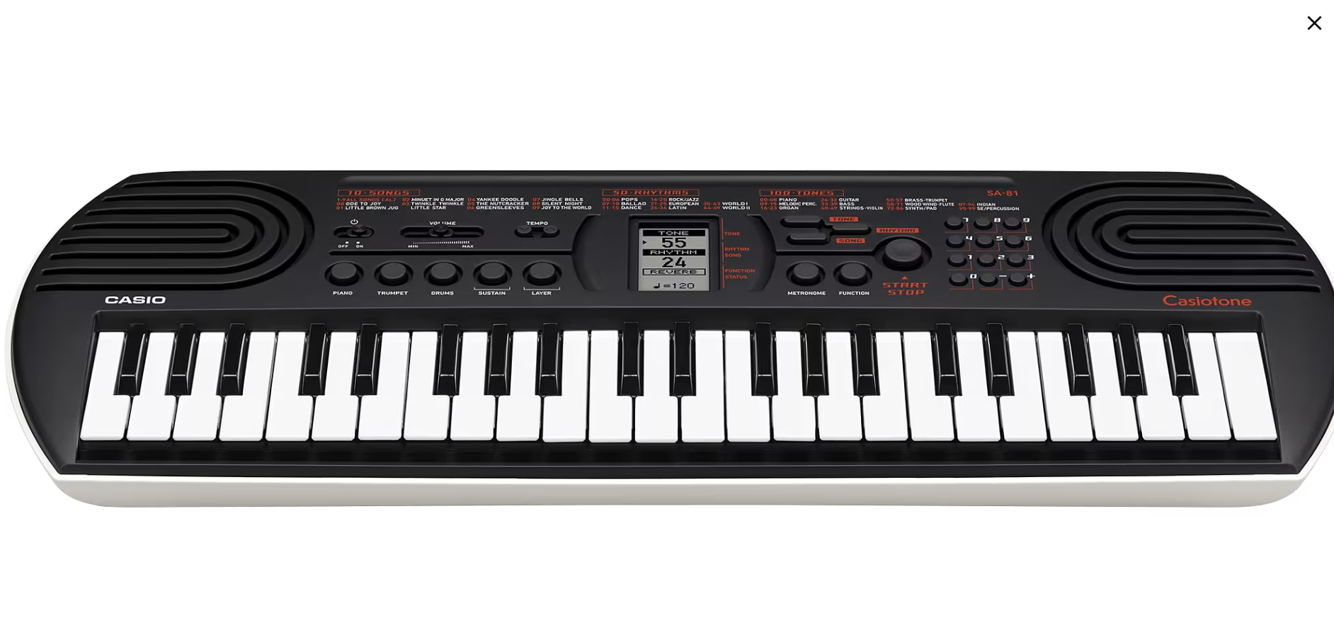 Синтезатор Casio SA-81 - купить в Ситилинк, цена на Мегамаркет