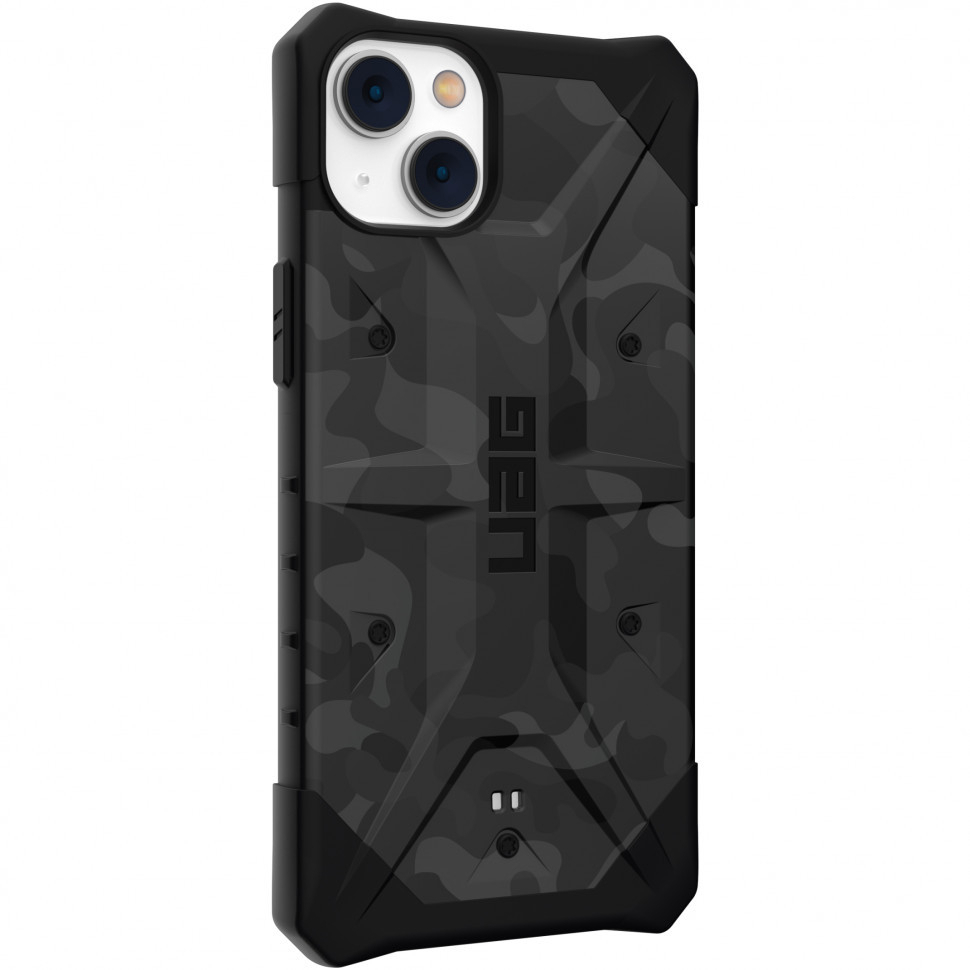 Чехол UAG Pathfinder SE Series для iPhone 14 Plus, Black Midnight Camo  (114057114061), купить в Москве, цены в интернет-магазинах на Мегамаркет