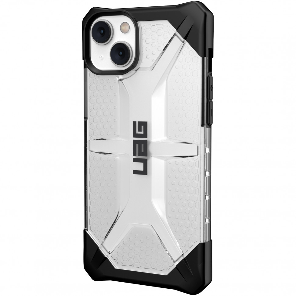 Чехол UAG Plasma Series для iPhone 14 Plus, Прозрачный (Ice)  (114065114343), купить в Москве, цены в интернет-магазинах на Мегамаркет