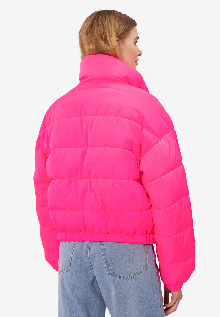 Куртка женская Modis M221W00090 розовая M