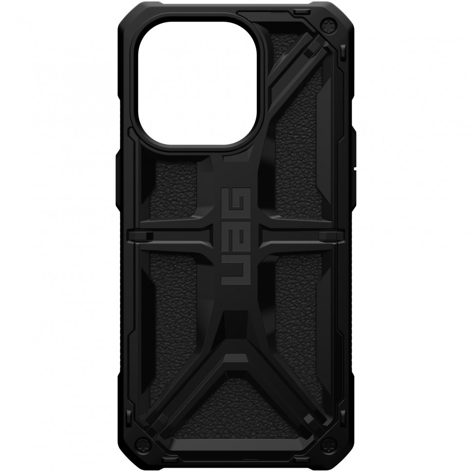 Чехол UAG Monarch Series для iPhone 14 Pro, Черный (Black) (114034114040),  купить в Москве, цены в интернет-магазинах на Мегамаркет