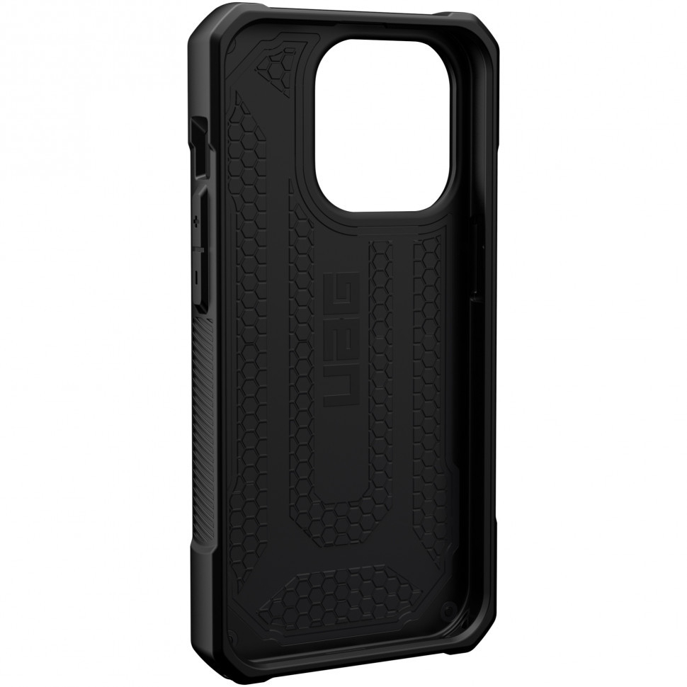 Чехол UAG Monarch Series для iPhone 14 Pro, Черный (Black) (114034114040),  купить в Москве, цены в интернет-магазинах на Мегамаркет