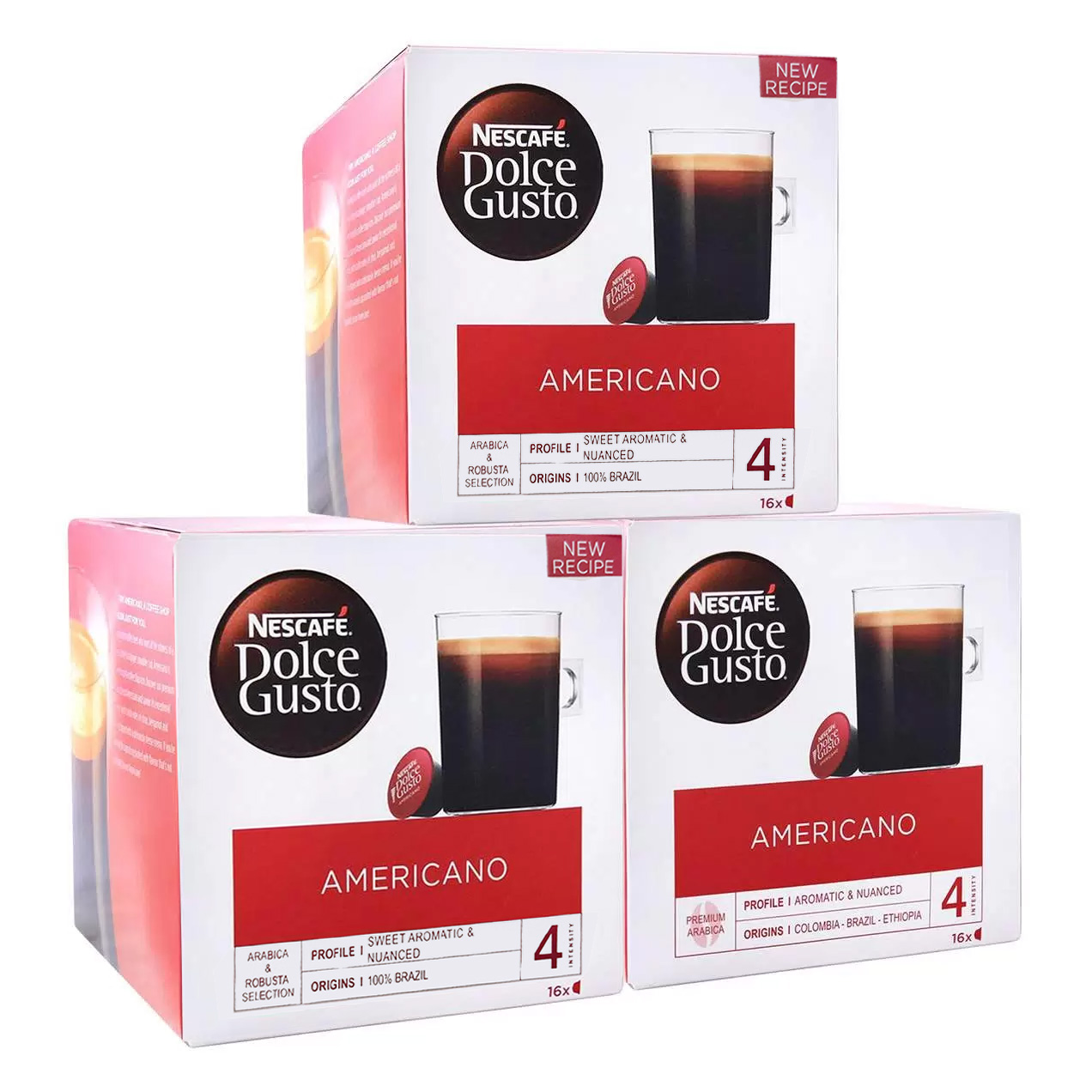 Купить кофе в капсулах Nescafe Dolce Gusto Americano, интенсивность 4, 16 капсул х 3 шт, цены на Мегамаркет | Артикул: 600009408284