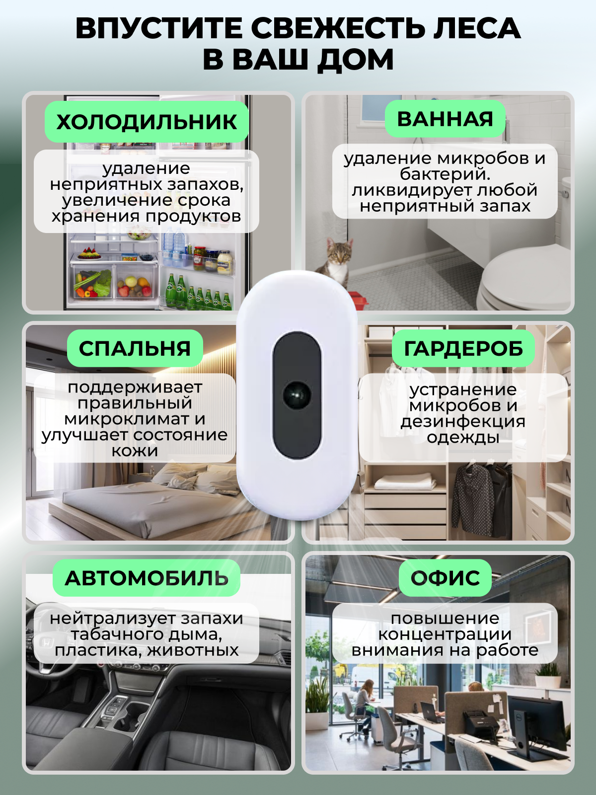 Ионизатор NoBrand White – купить в Москве, цены в интернет-магазинах на  Мегамаркет