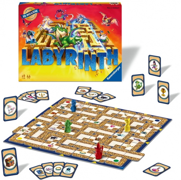 Настольная игра Ravensburger Сумасшедший лабиринт, издание 2021 270781 – купить в Москве, цены в интернет-магазинах на Мегамаркет