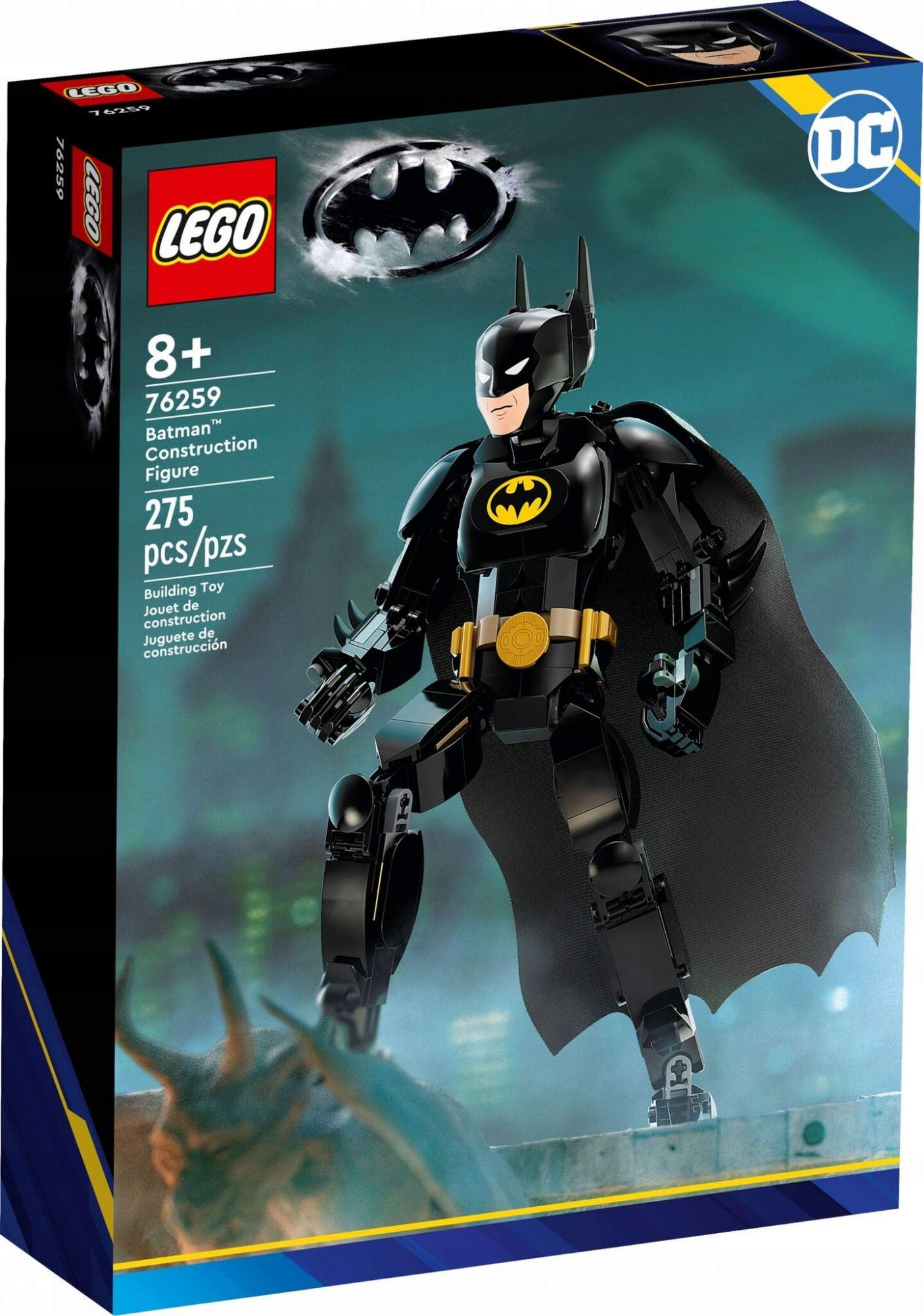 Конструктор LEGO Фигурка Бэтмена, 275 деталей, 76259 - купить в super100k, цена на Мегамаркет