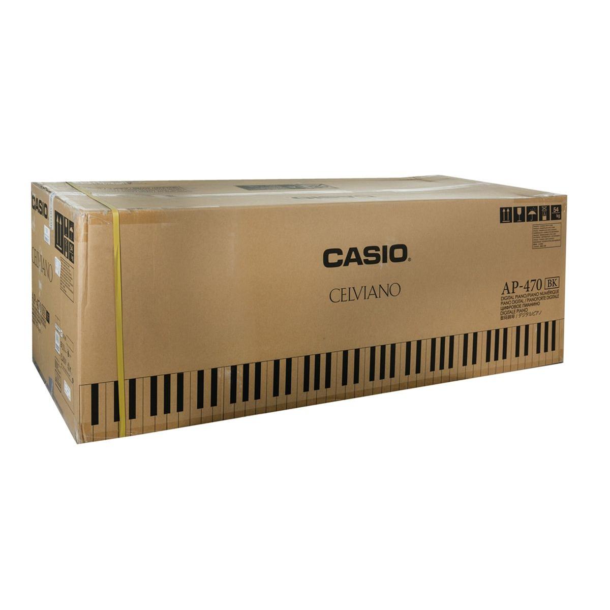 Цифровое фортепиано Casio CELVIANO AP-470BN коричневый