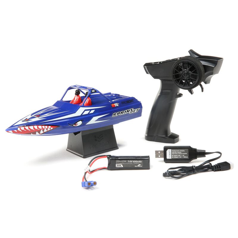 ProBoat Sprintjet 9 inch Self Right Jet Boat RTR Blue