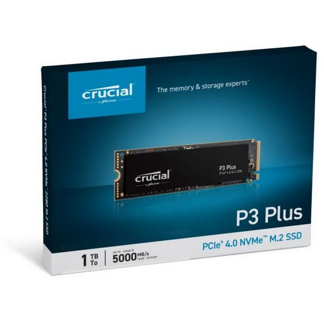 Внутренний SSD накопитель Crucial P3 Plus 1TB - купить в Москве, цены в интернет-магазинах Мегамаркет