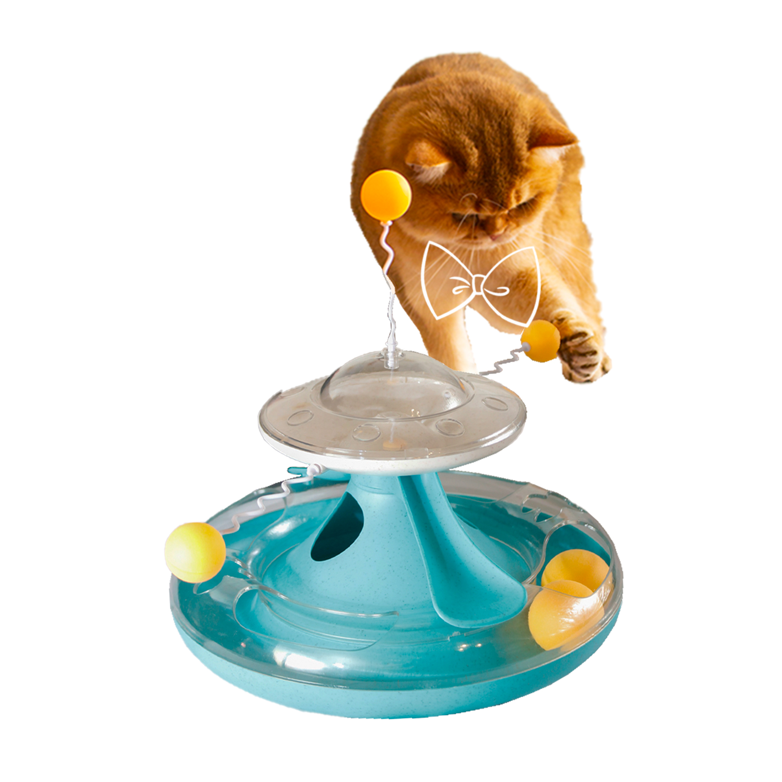 Игрушка для кошки / Игрушка с раздачей пищи / игрушки для домашних животных / Дразнилка