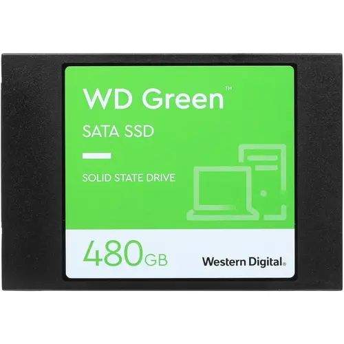 SSD накопитель WD Green 2.5" 480 ГБ (WDS480G3G0A) - купить в X-PC, цена на Мегамаркет
