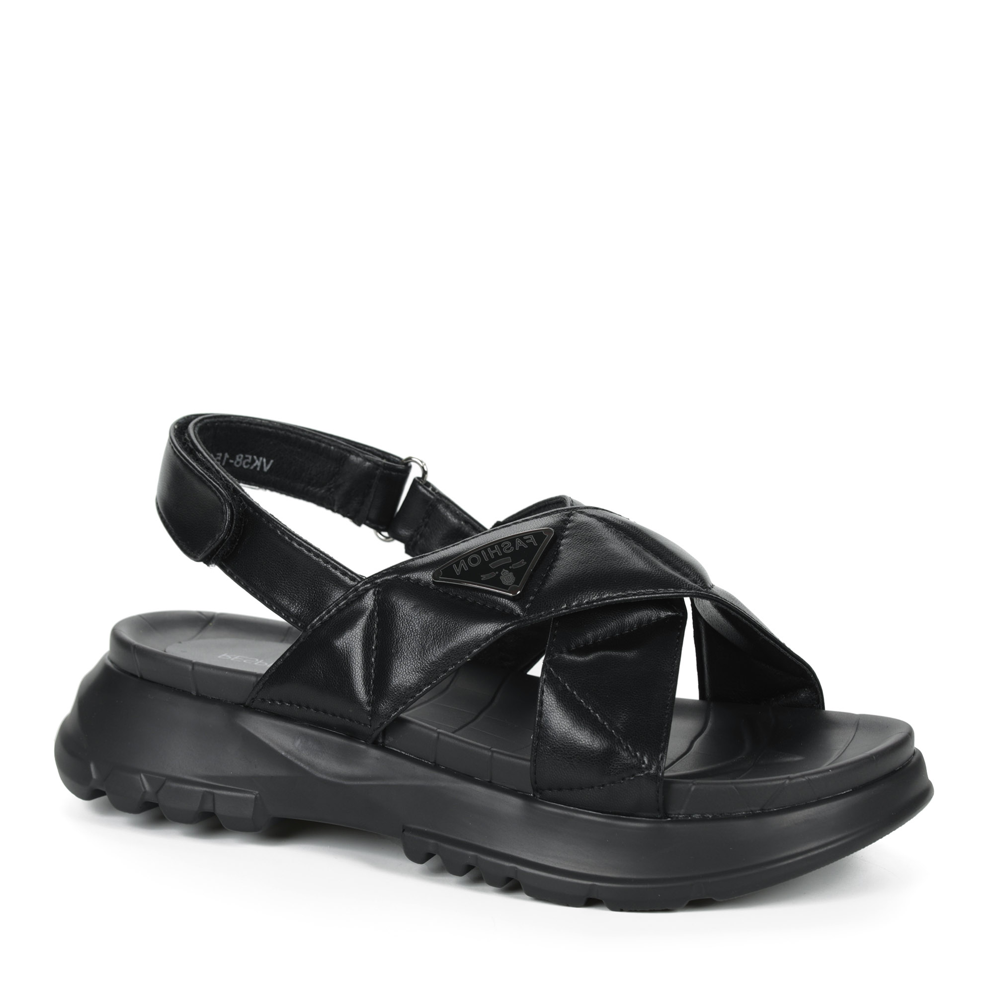 Сандалии женские Respect VK58-151549 черные 36 RU - купить в Respect-shoes, цена на Мегамаркет