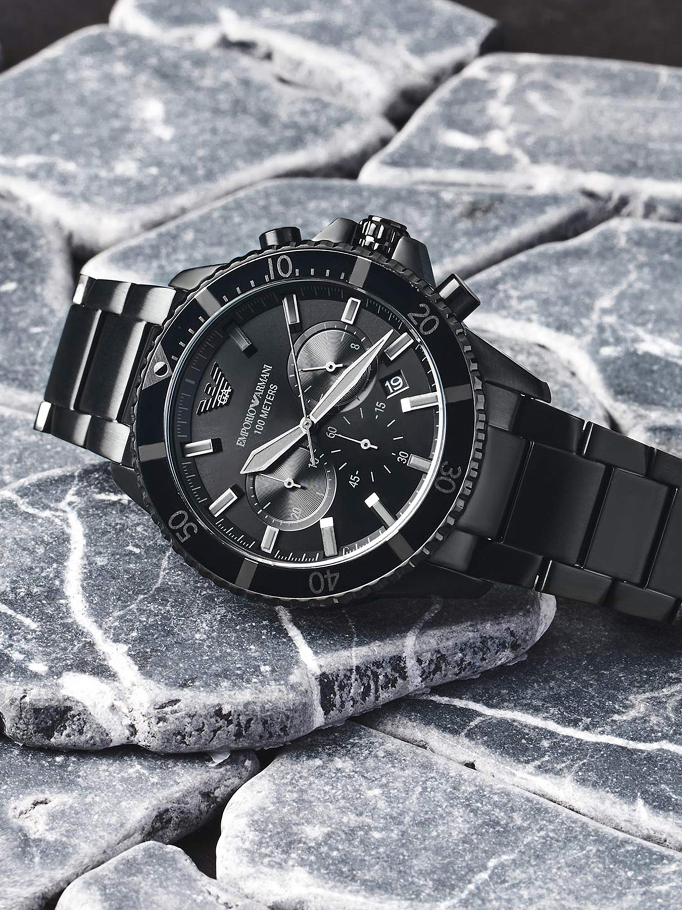 Часы emporio armani diver. EQS-940dc-1a.