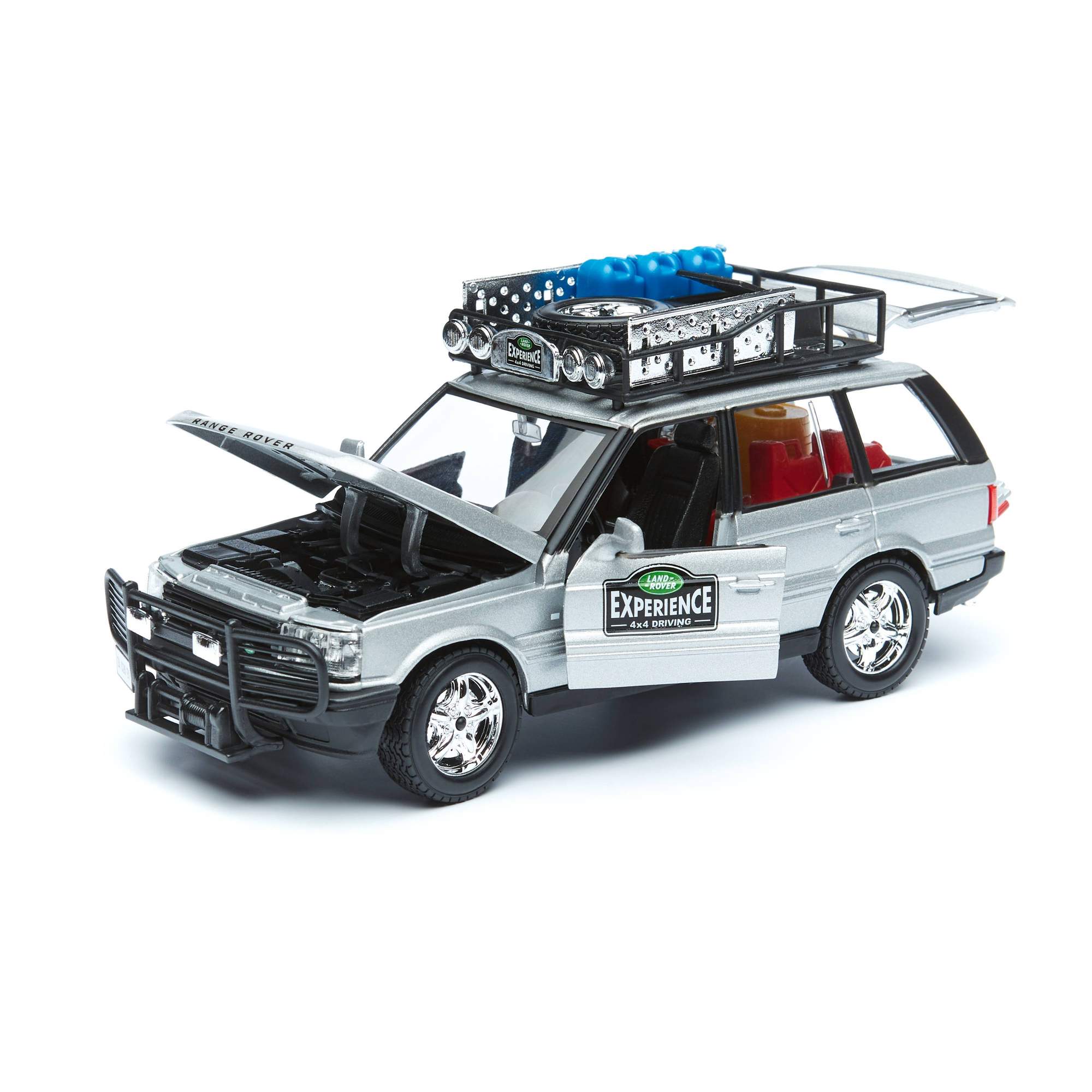 Купить коллекционная машина Bburago RANGE ROVER SILVER серебристая, 1:24,  цены на Мегамаркет