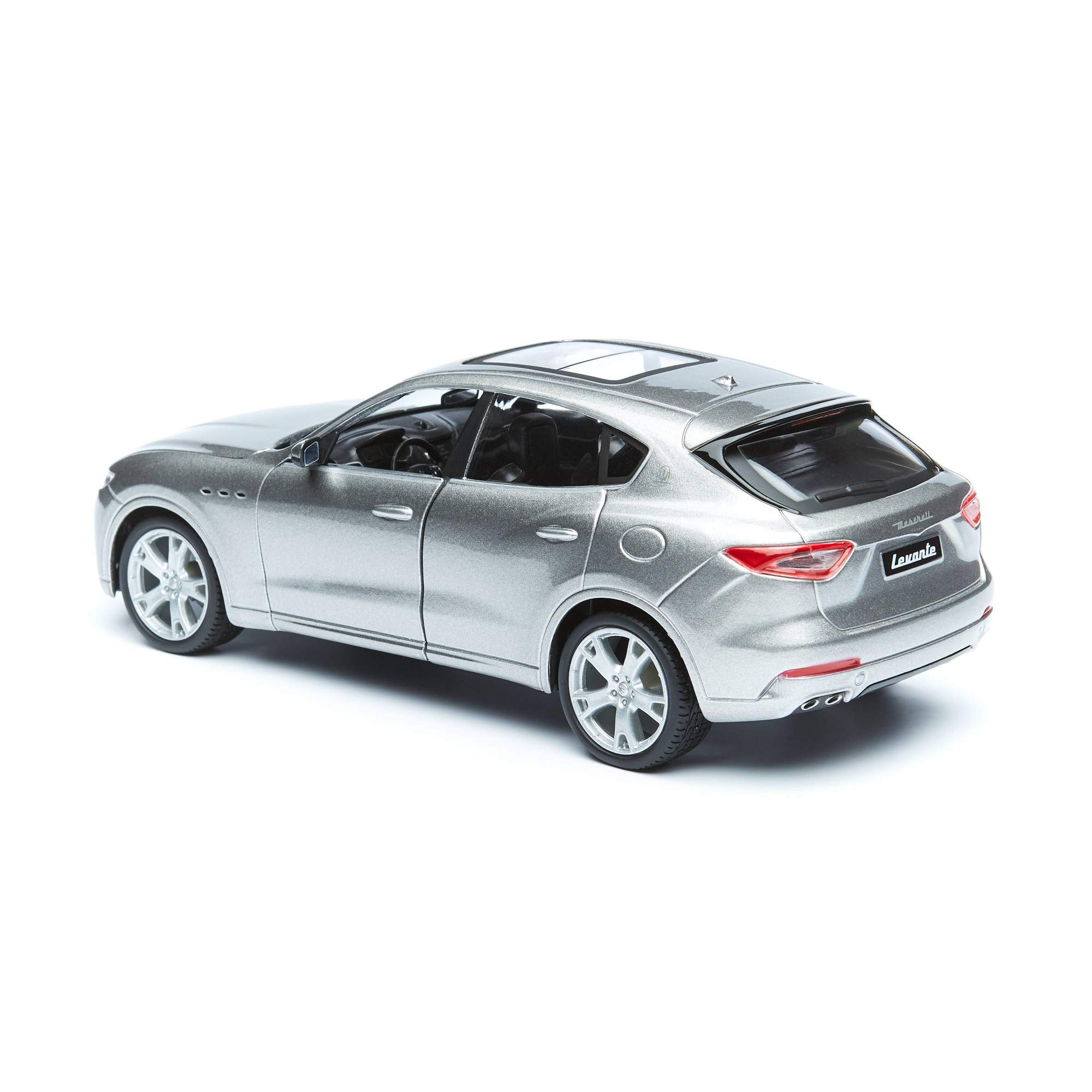 Купить коллекционная машина Bburago Maserati Levante Silver серебристый,  1:24, цены на Мегамаркет