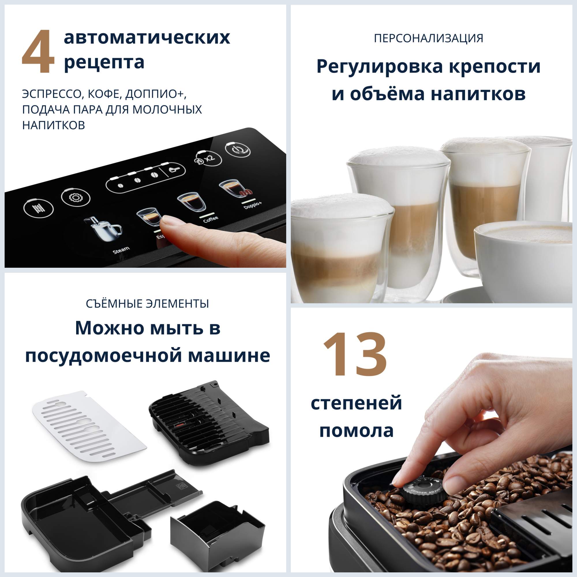 Кофемашина автоматическая Delonghi ECAM290.22.B S11, купить в Москве, цены  в интернет-магазинах на Мегамаркет