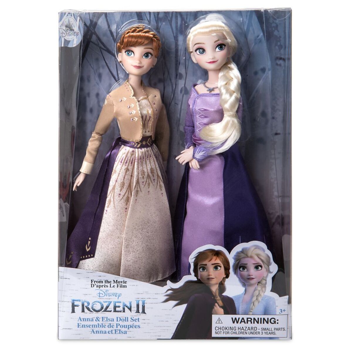 Купить кукла Disney Frozen Эльза и Анна Холодное сердце 2, USA, цены на  Мегамаркет | Артикул: 600015438455