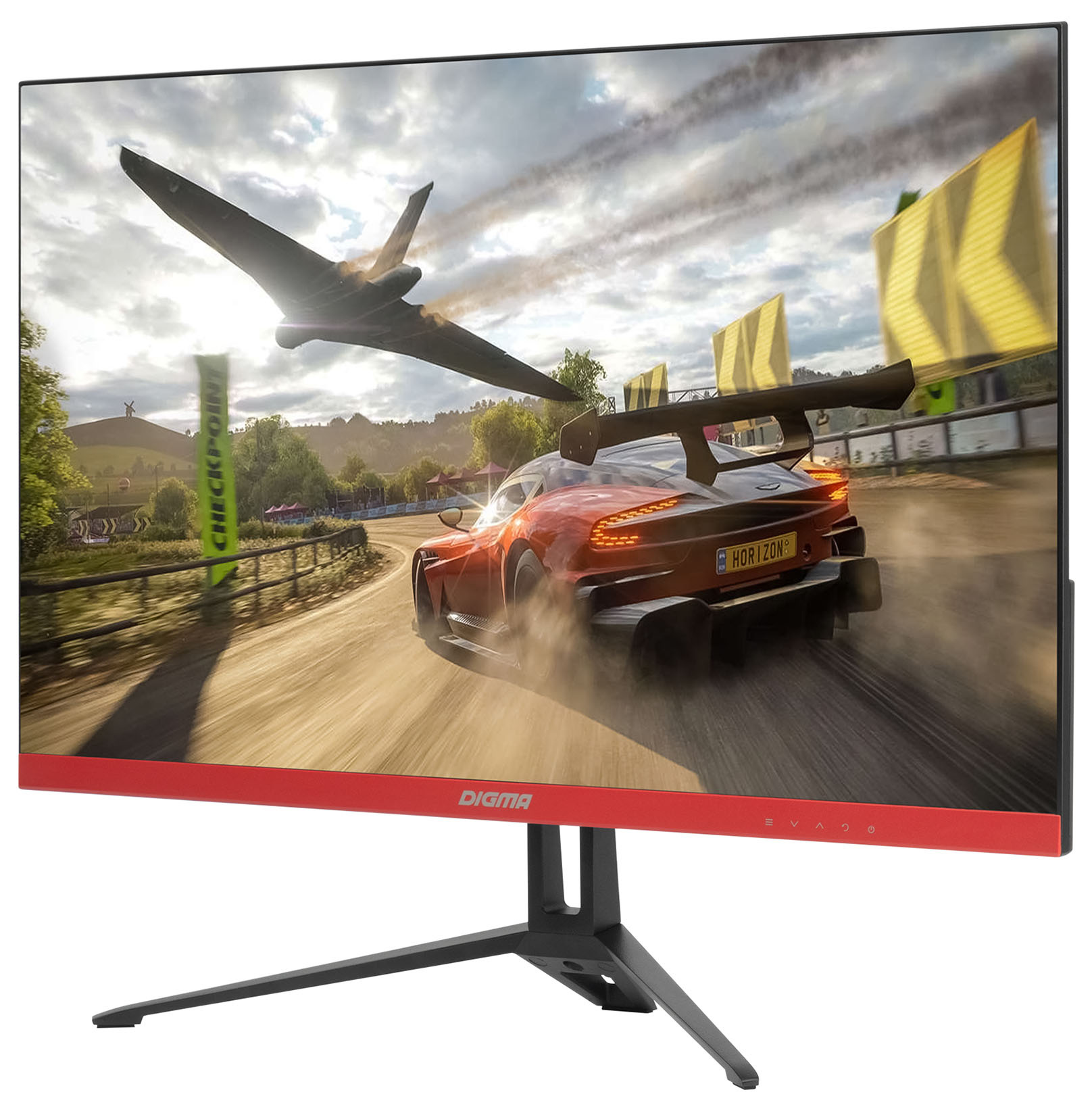 23.8\" Монитор DIGMA Gaming DM-MONG2410 Black/ Red 165Hz 1920x1080 IPS ...