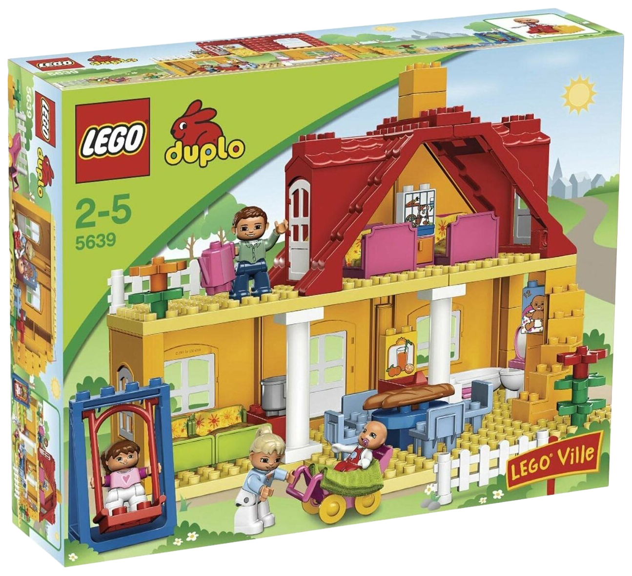 Конструктор LEGO DUPLO 5639 Дом для семьи – купить в Москве, цены в  интернет-магазинах на Мегамаркет