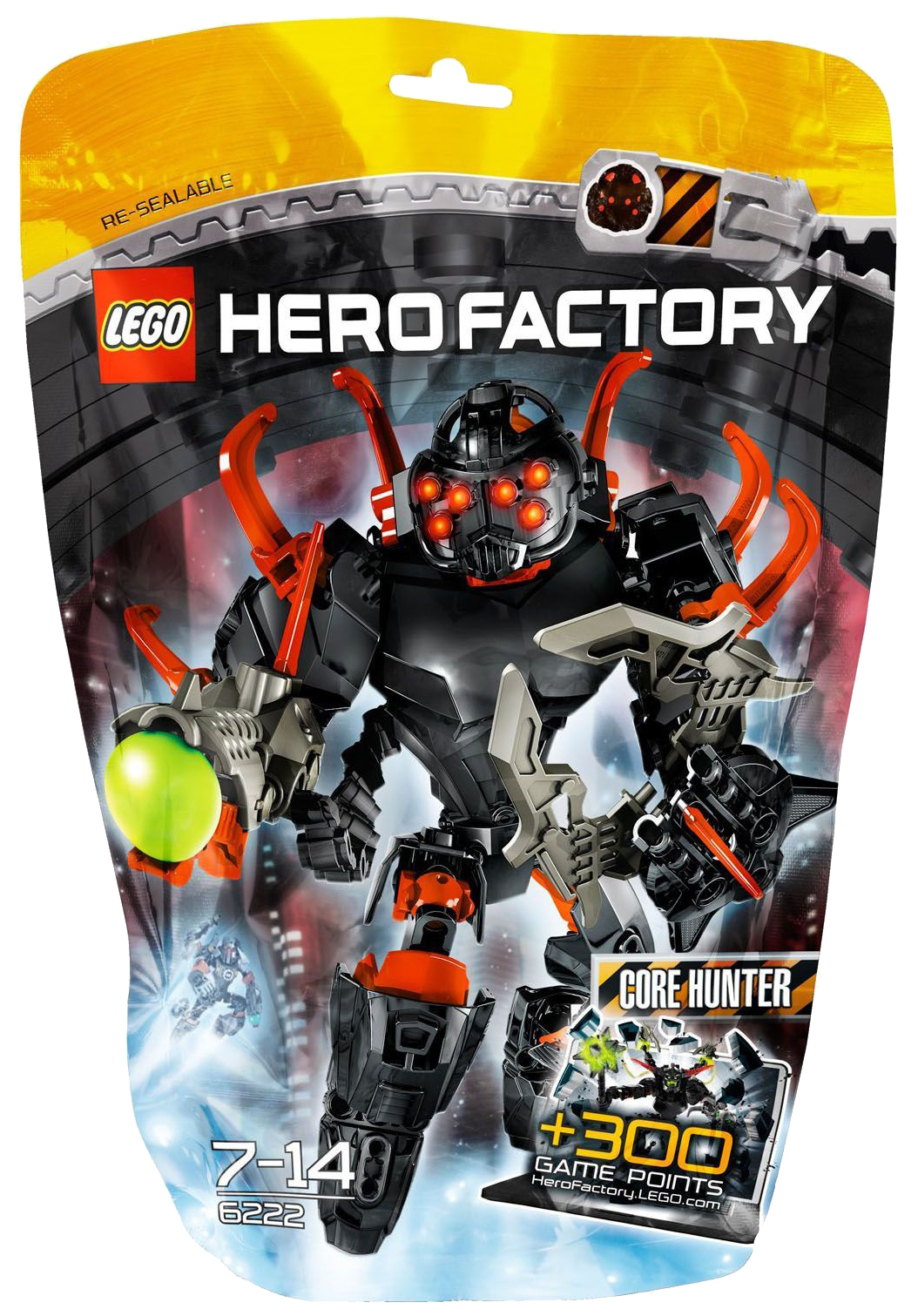 Конструктор LEGO Hero Factory 6222 Охотник Core Hunter – купить в Москве,  цены в интернет-магазинах на Мегамаркет