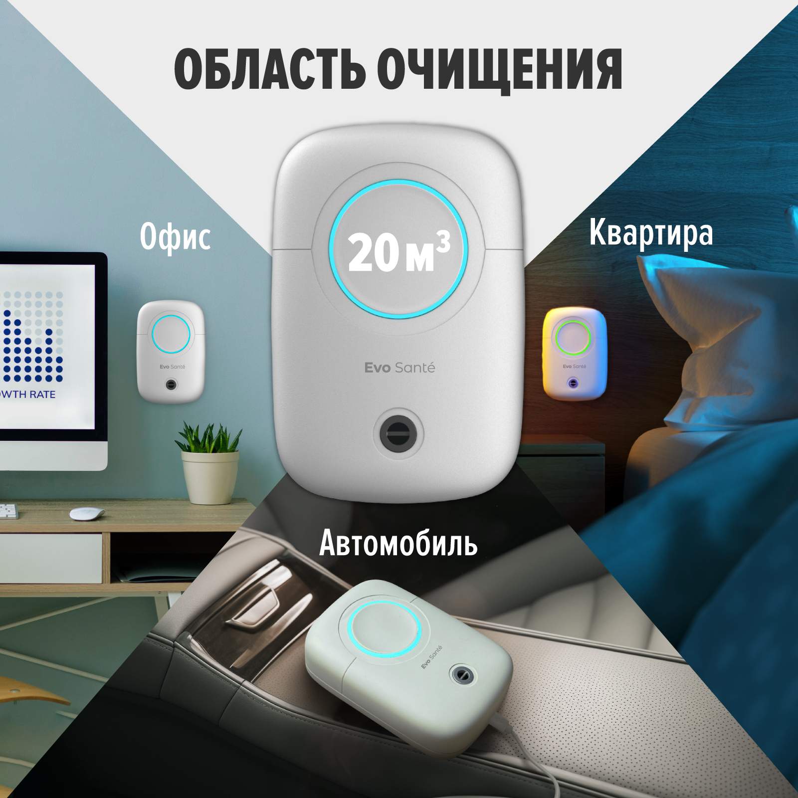 Озонатор-ионизатор Evo Beauty LS-80 - отзывы покупателей на Мегамаркет |  600006822969