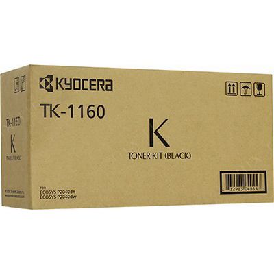 Картридж для лазерного принтера Kyocera TK-1160, черный, оригинал, купить в Москве, цены в интернет-магазинах на Мегамаркет