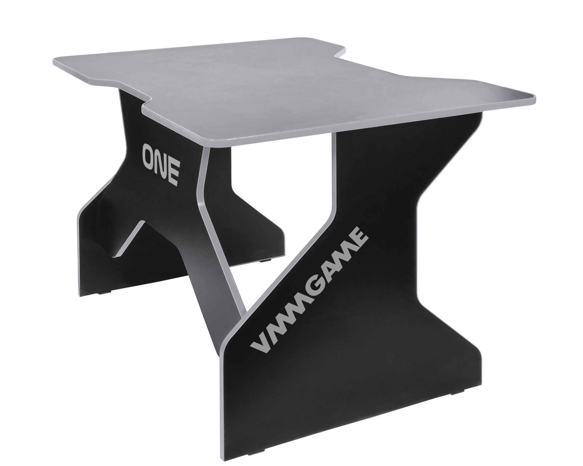 Игровой компьютерный стол VMMGAME One dark 100 grey tl-1-bkgy