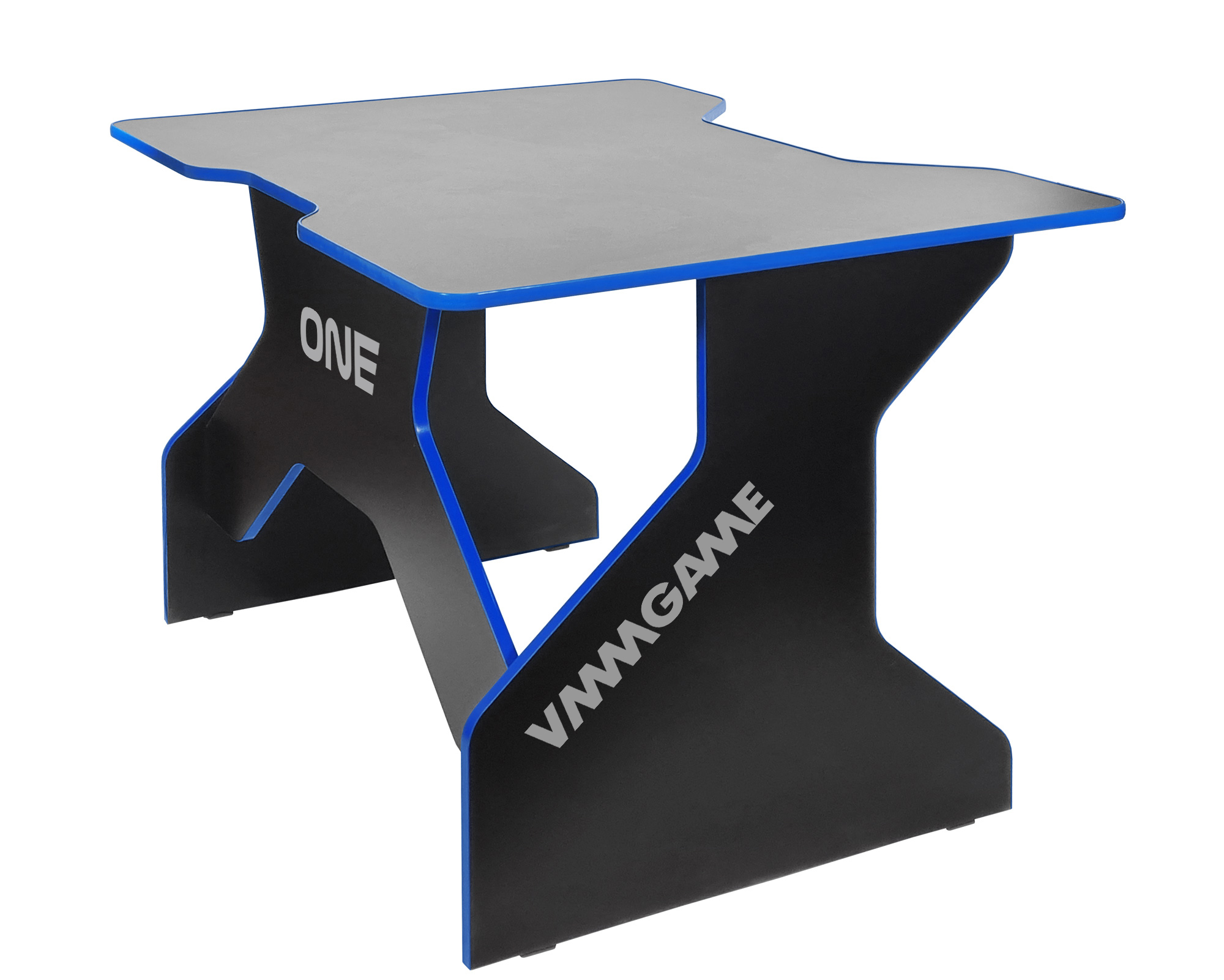 Игровой компьютерный стол VMMGAME One dark 100 blue tl-1-bkbe