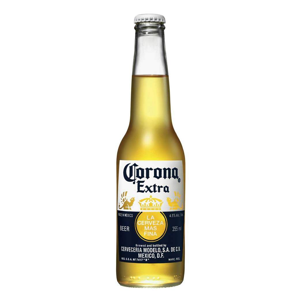 Пивной напиток Corona Extra светлый фильтрованный пастеризованный 4,5%, 0,33 л - купить в ВинЛаб, цена на Мегамаркет