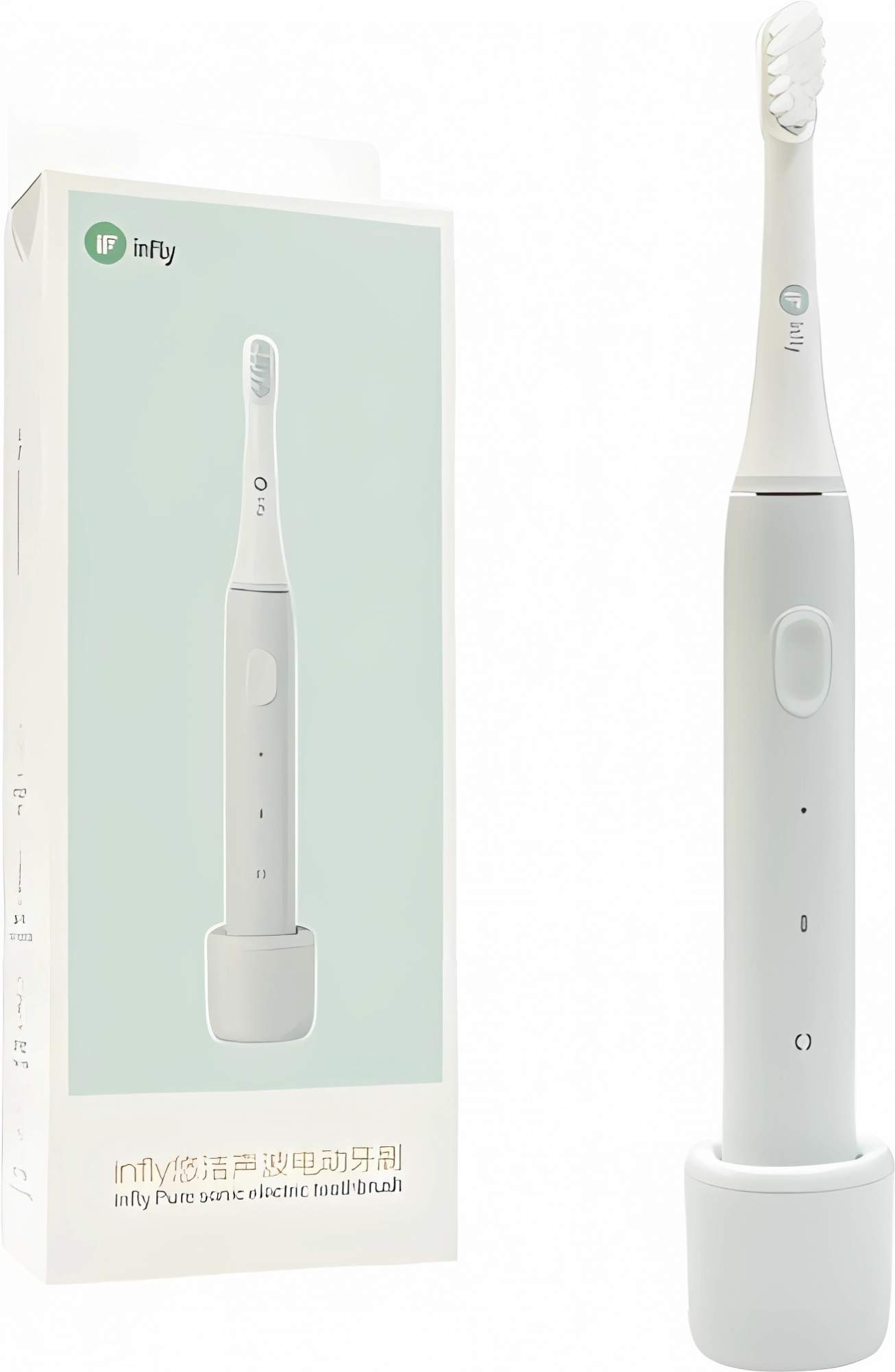 Электрическая зубная щетка Infly Electric Toothbrush P60 серый, купить в Москве, цены в интернет-магазинах на Мегамаркет