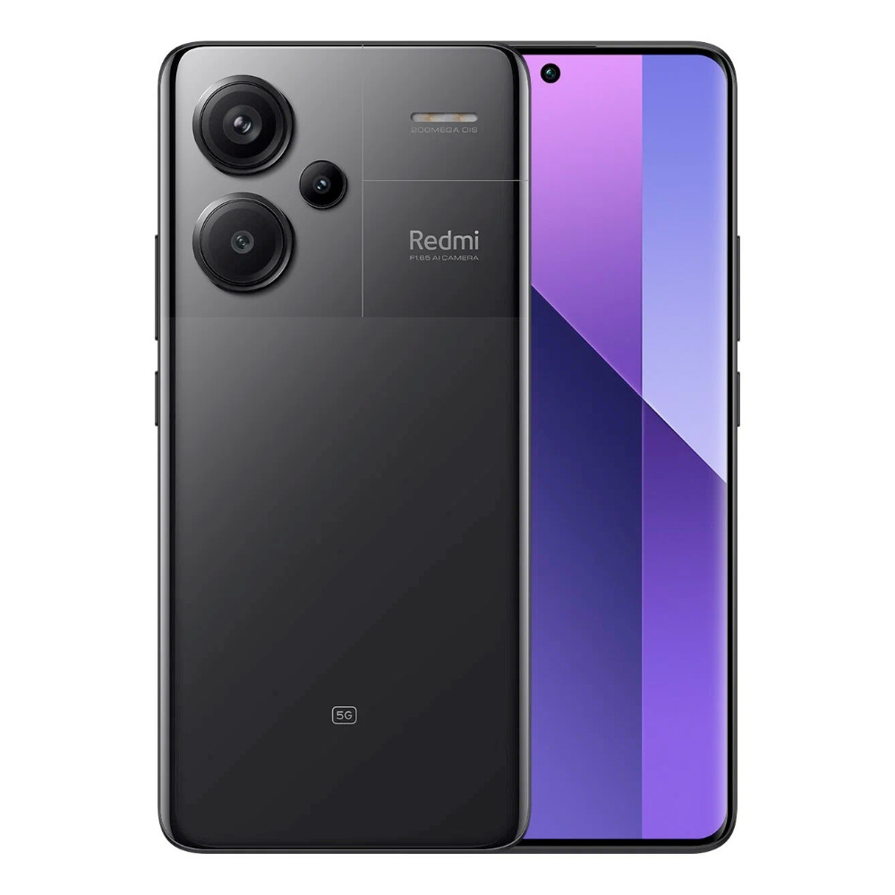 Смартфон Xiaomi Redmi Note 13 Pro Plus 5G 8/256GB Midnight Black Global,  купить в Москве, цены в интернет-магазинах на Мегамаркет