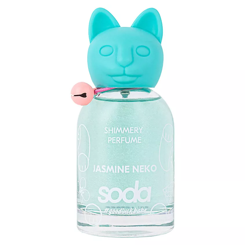 Купить вода парфюмерная Soda Jasmine Neko женская, шиммерная 100 мл, цены на Мегамаркет | Артикул: 100054606376