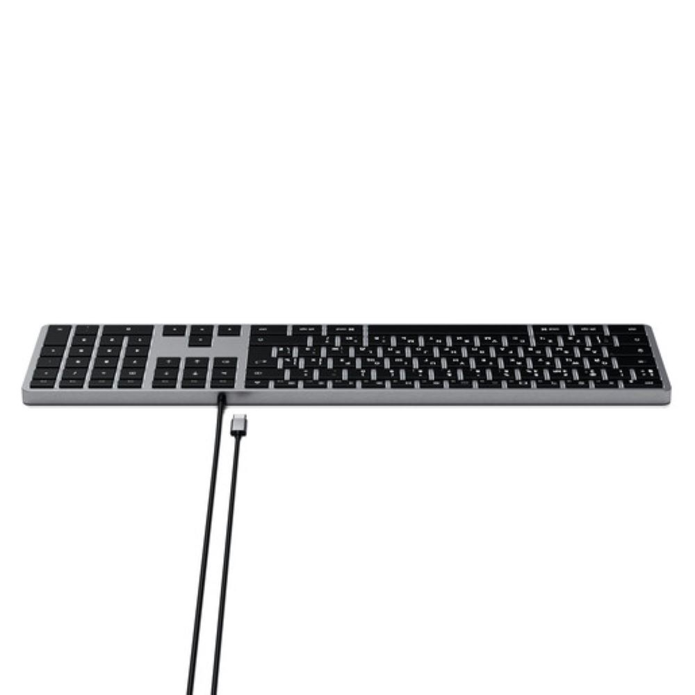 Клавиатура Satechi Slim W3 Space Grey (ST-UCSW3M-RU) (ST-UCSW3M-RU)