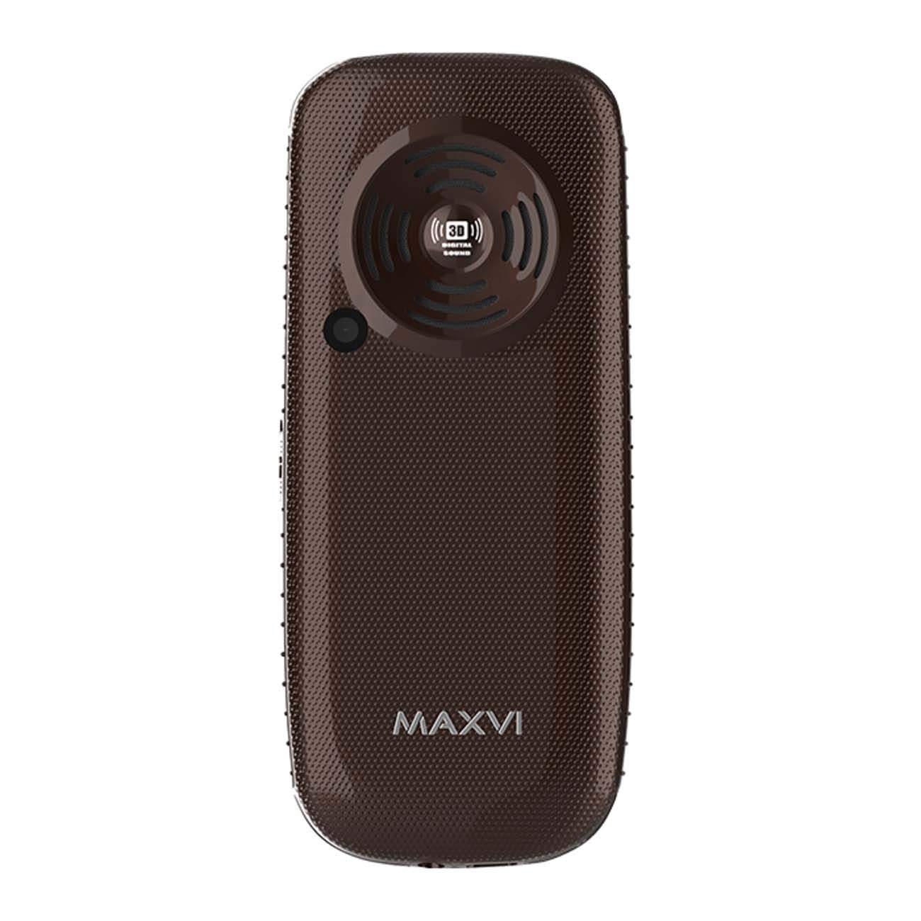 Мобильный телефон Maxvi B9 Brown - купить в mix-mobile.ru, цена на  Мегамаркет