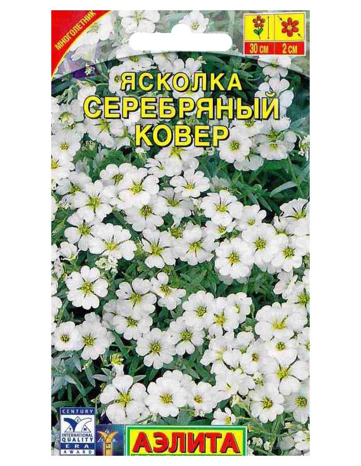 Семена цветов Аэлита Ясколка Серебряный ковер многолетник
