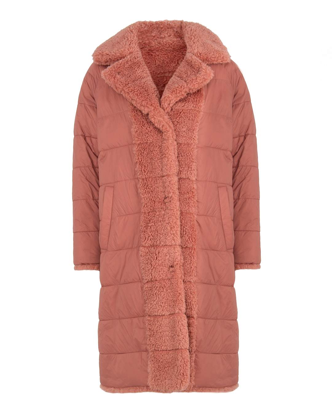 Пальто женское Essentiel ALEXANDER розовое 36 FR