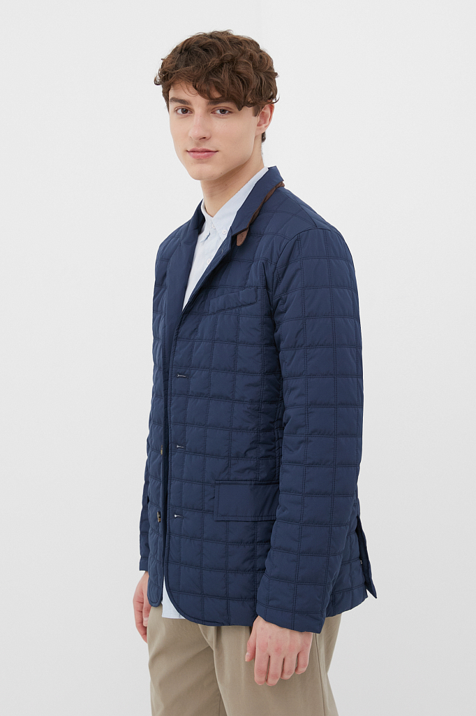 Куртка мужская Finn Flare FBC21006 синяя S
