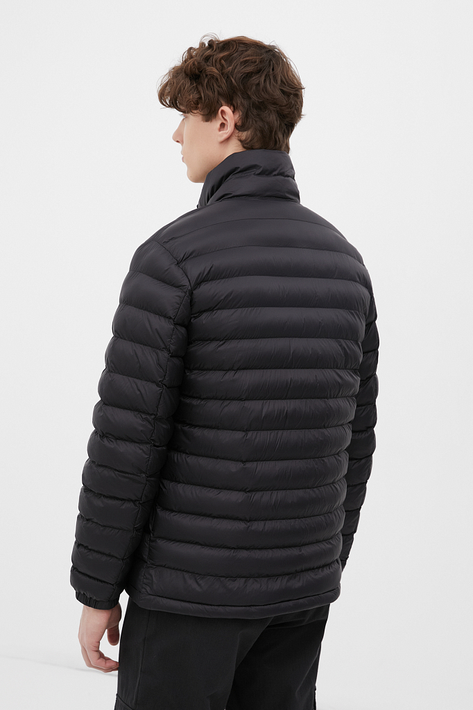 Куртка мужская Finn Flare FBC21051 черная 3XL