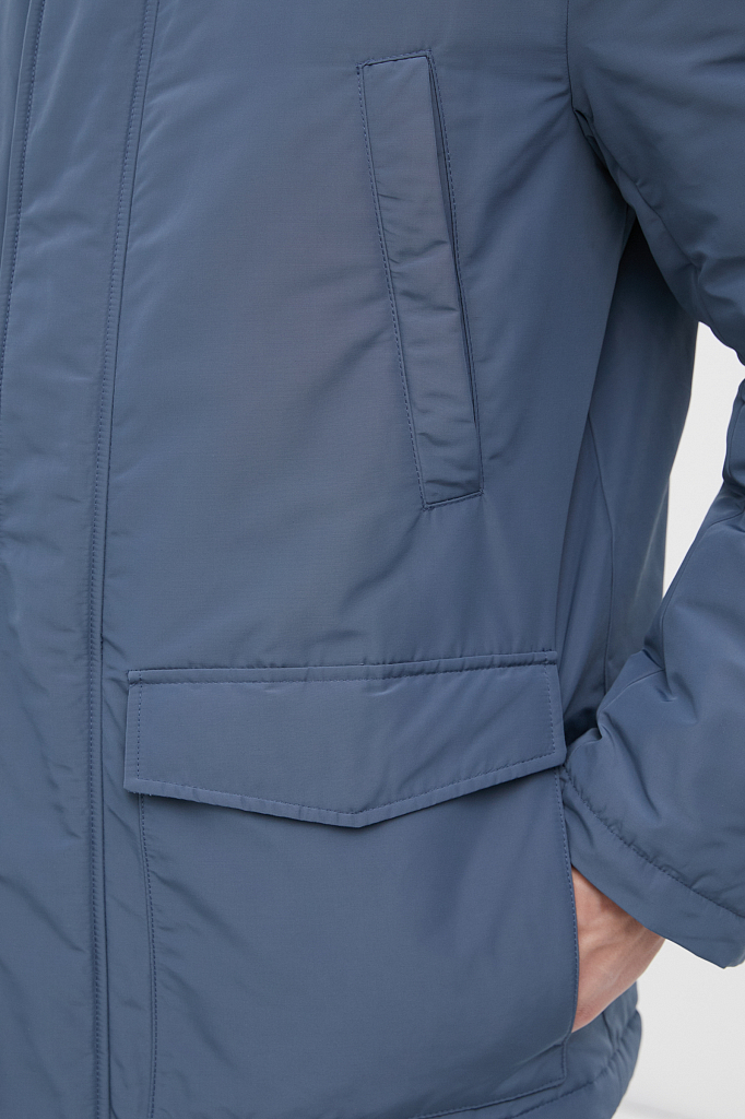 Куртка мужская Finn Flare FBC21010 синяя S