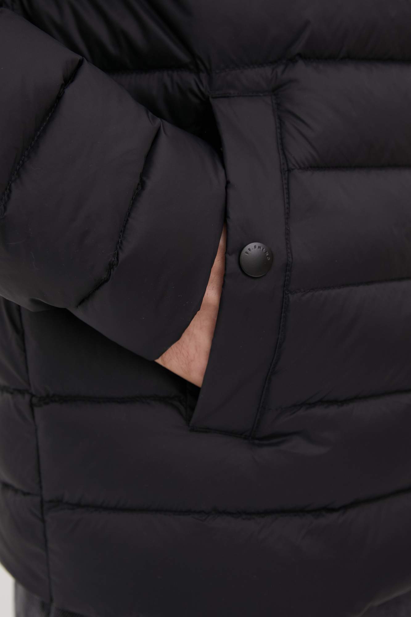 Куртка мужская Finn Flare FBC23058 черная 3XL